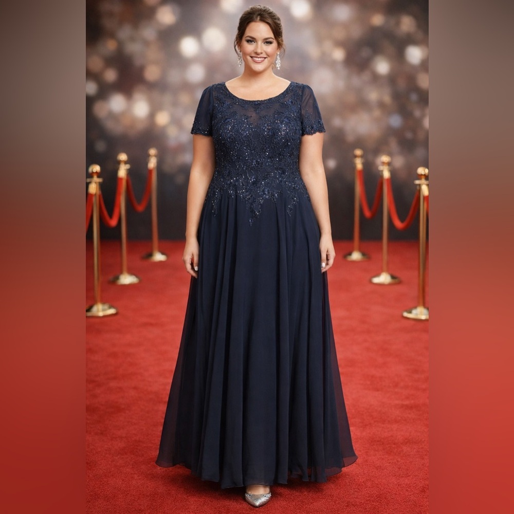 Nordstrom Navy Maxi Dress